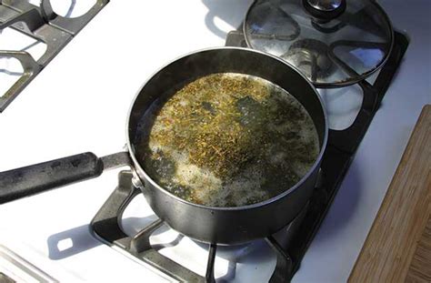 can you melt cannabutter on the stove
